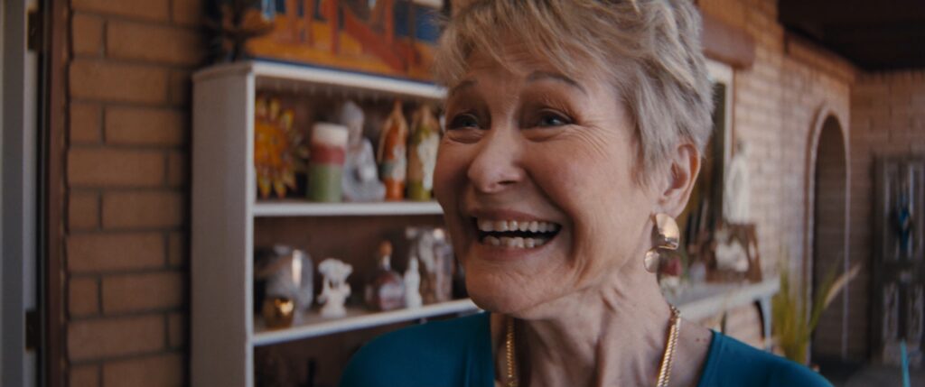 Dee Wallace in Godmother teasers. Courtesy of Fantastic Fest.