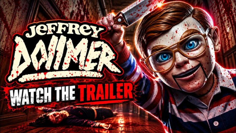 The possessed doll from Jeffrey Dollmer in the official trailer.