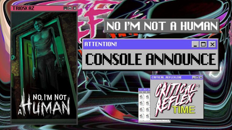 No, I’m Not a Human console release trailer artwork