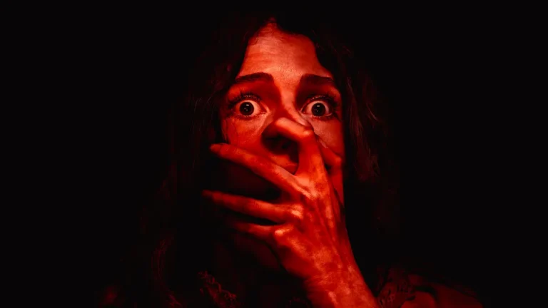 Official Apple artwork for Ti West's immersive horror film Remnants on Apple Vision Pro