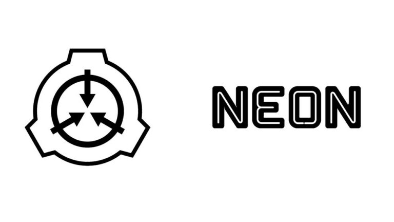 SCP Foundation and NEON logos for the SCP Foundation movie